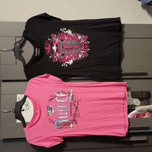1 lg, 1 xl juicy couture shirt